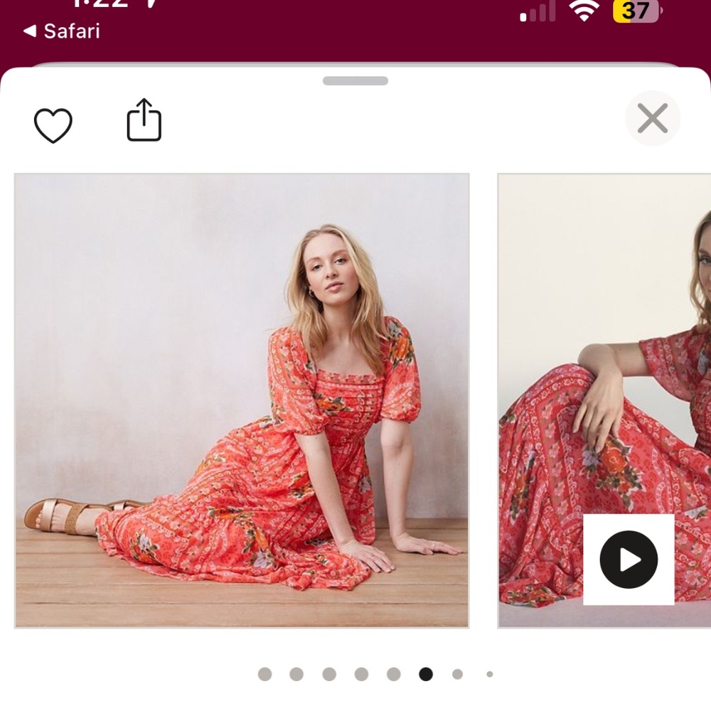 Lauren Conrad midi dress